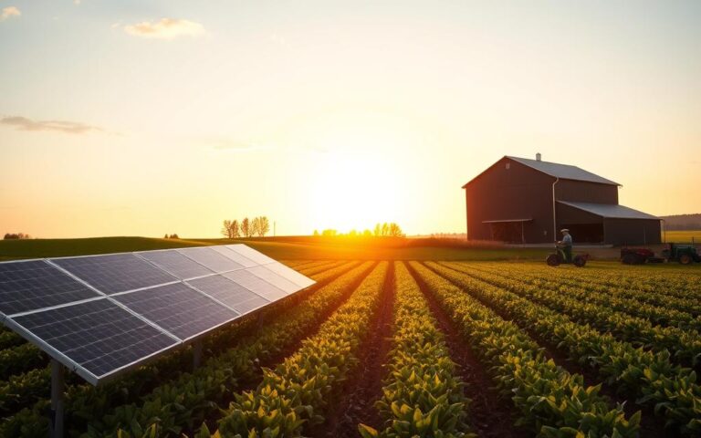 sustainable farming with solar energy